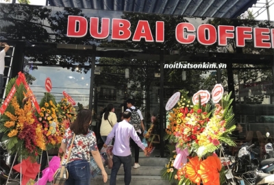 Dự án bàn ghế cafe quán dubai coffee Dự án bàn ghế cafe quán dubai coffee