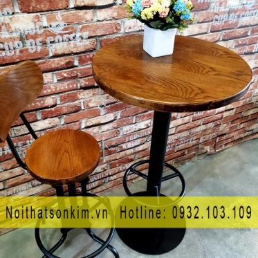 Bàn Ghế Cafe Sắt BGC119