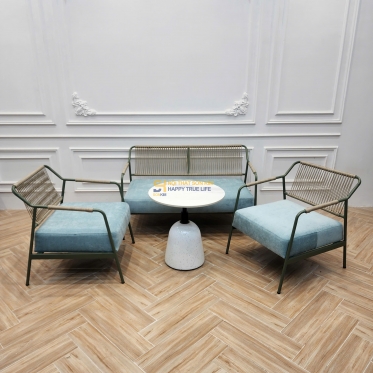 BỘ BÀN GHẾ SOFA ĐAN DÂY BGC374 BỘ BÀN GHẾ SOFA ĐAN DÂY BGC374