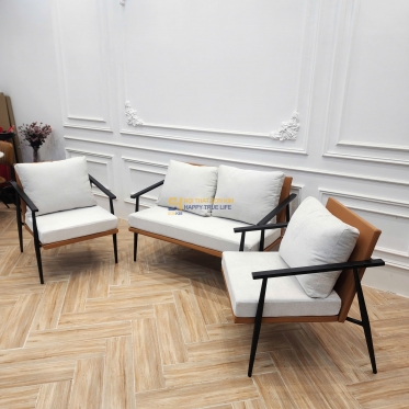 SOFA CHÂN TIỆN SẮT MỚI BGC373