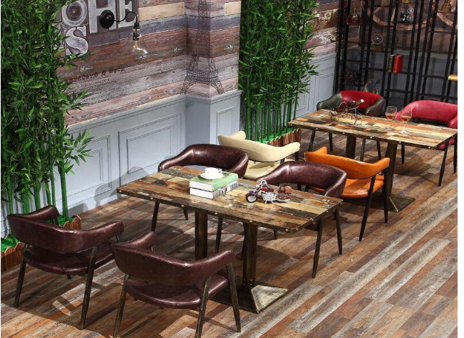 bàn ghế cafe gỗ