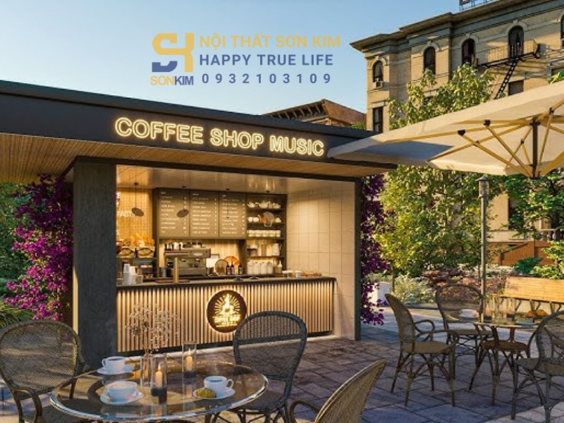 mô hình kiosk nhượng quyền cafe vốn thấp 2026