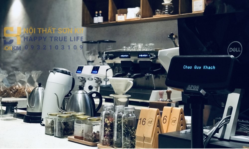 thiết bị pha chế cần thiết khi mở quán cafe mới