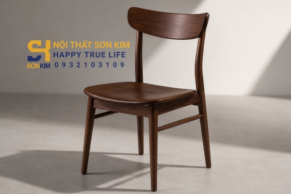 Mẫu ghế quán cafe đẹp phong cách hiện đại tối giản