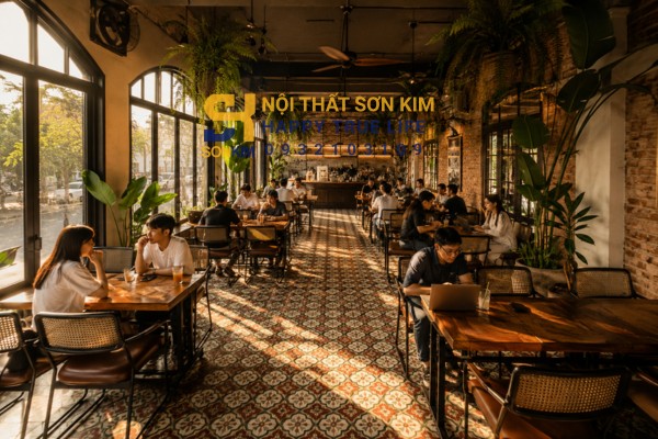 Layout nội thất quán cafe tối ưu doanh thu