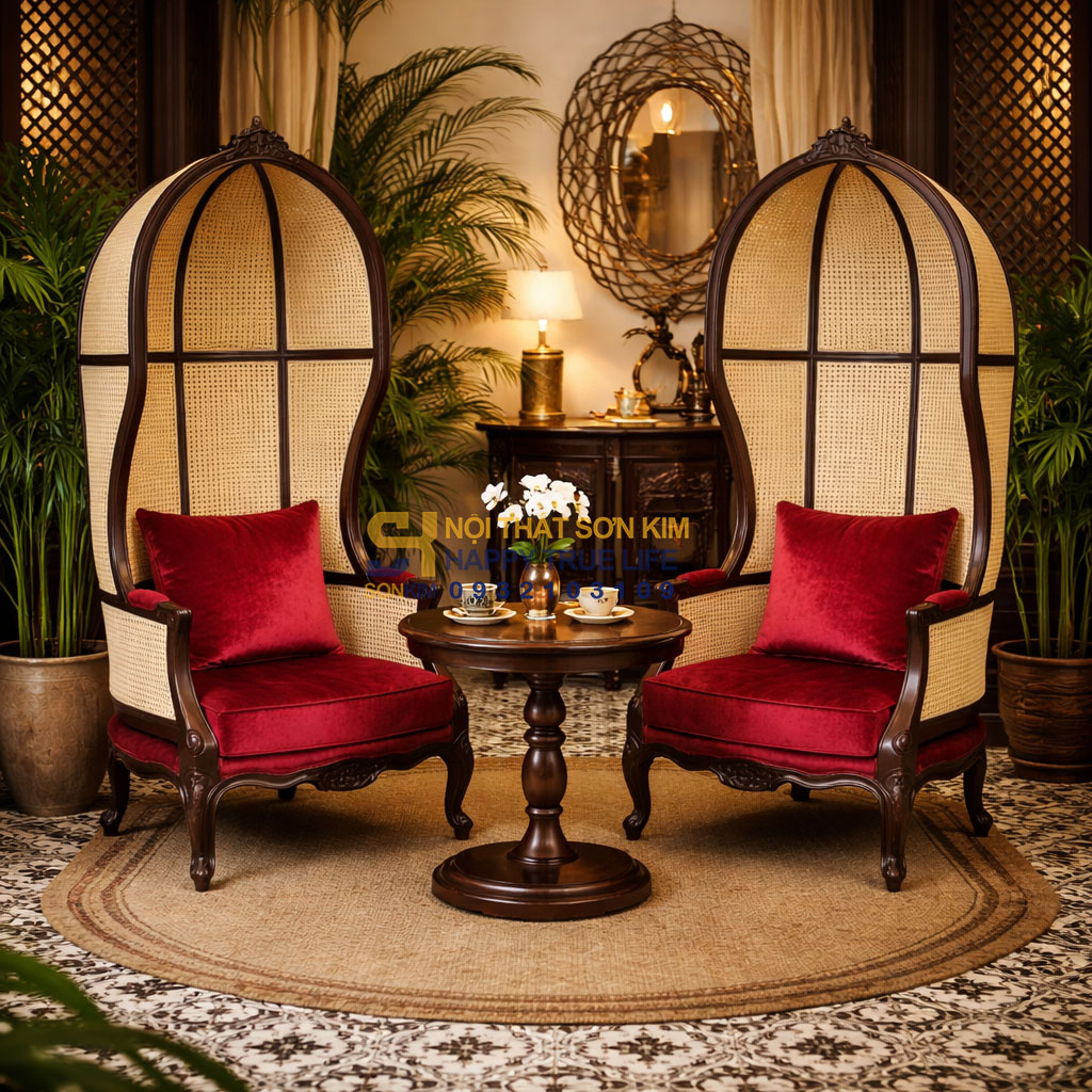 Ghế Lồng Chim Indochine GC189