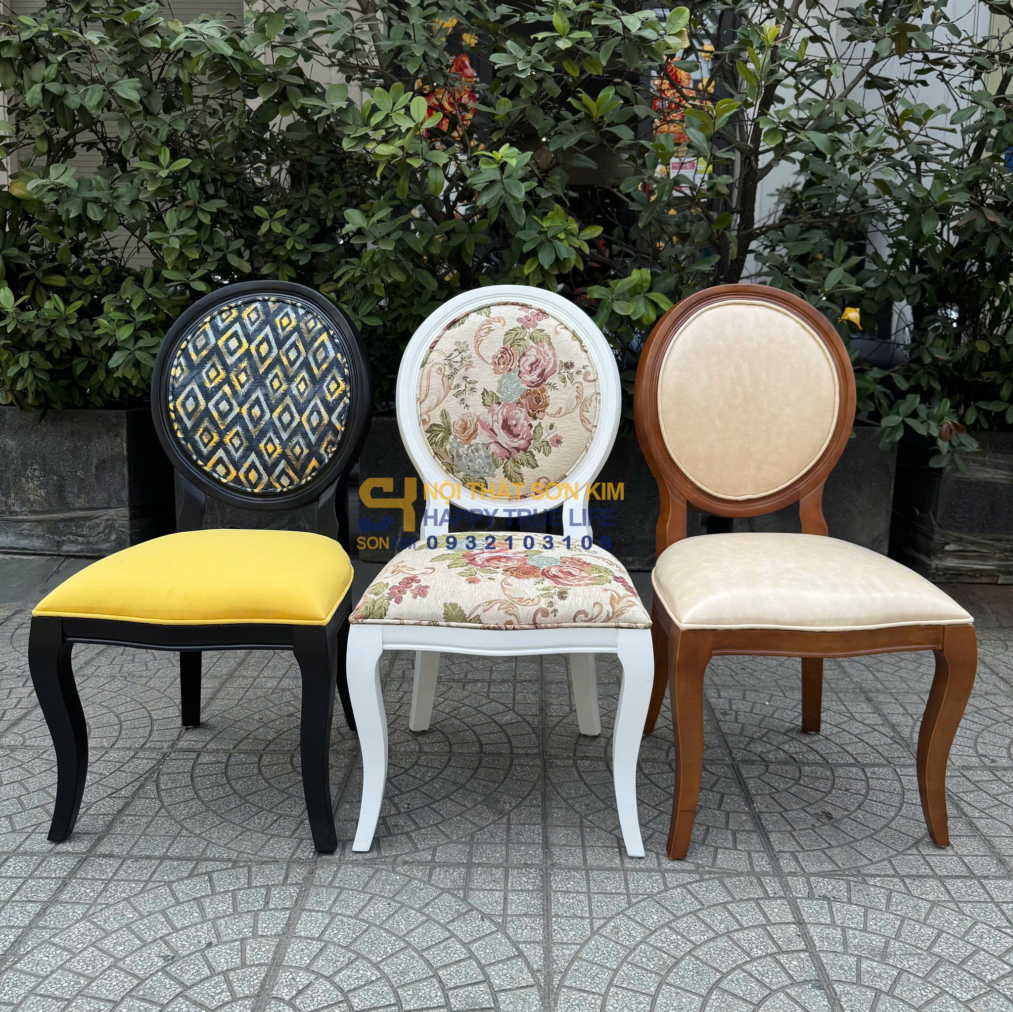 Ghế Ăn Louis Chân Cong GC213