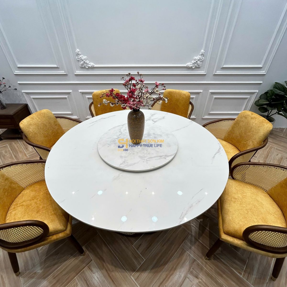 bộ bàn ghế ăn Bambo – Blakey-2