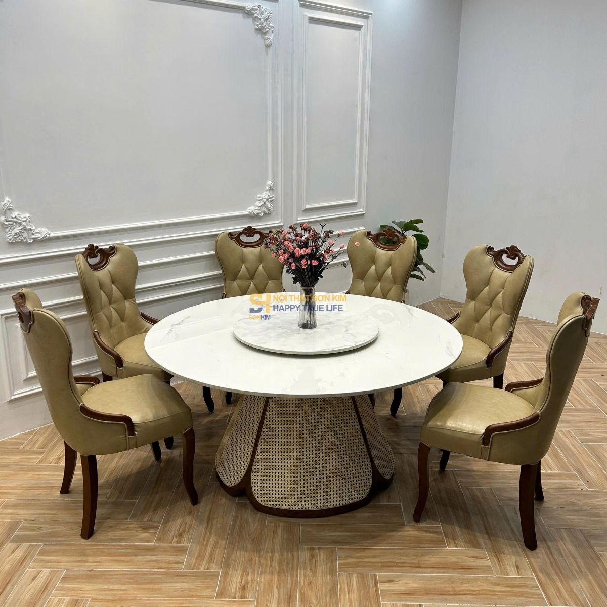 BỘ BÀN ĂN BAMBOO & GHẾ SOHO – ĐẲNG CẤP TRONG TỪNG CHI TIẾT-1