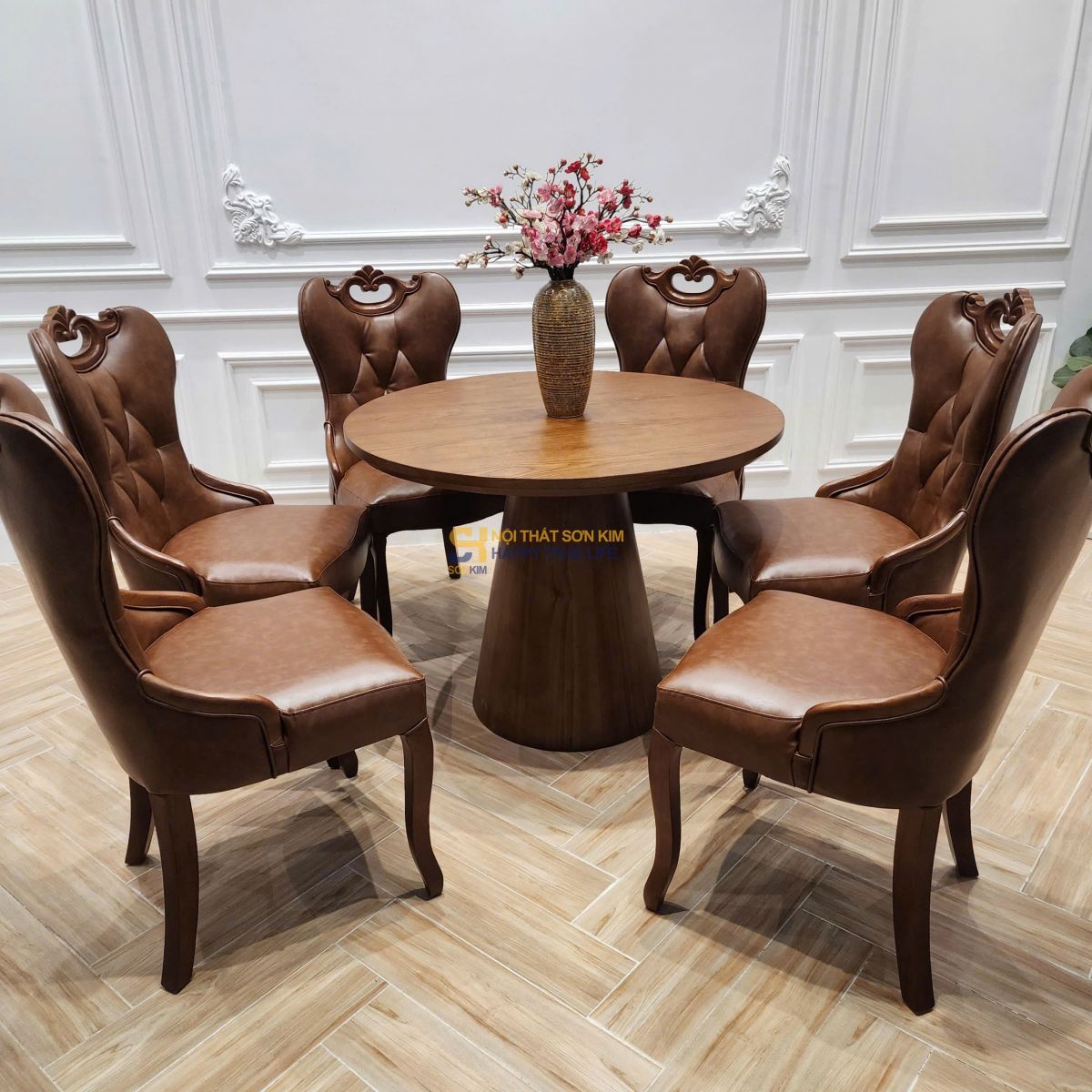 Bàn Mặt Đá Ghế SOHO Sang Trọng BGA146-4