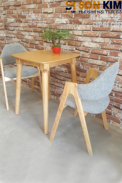 bộ bàn ghế gỗ cafe bgc53