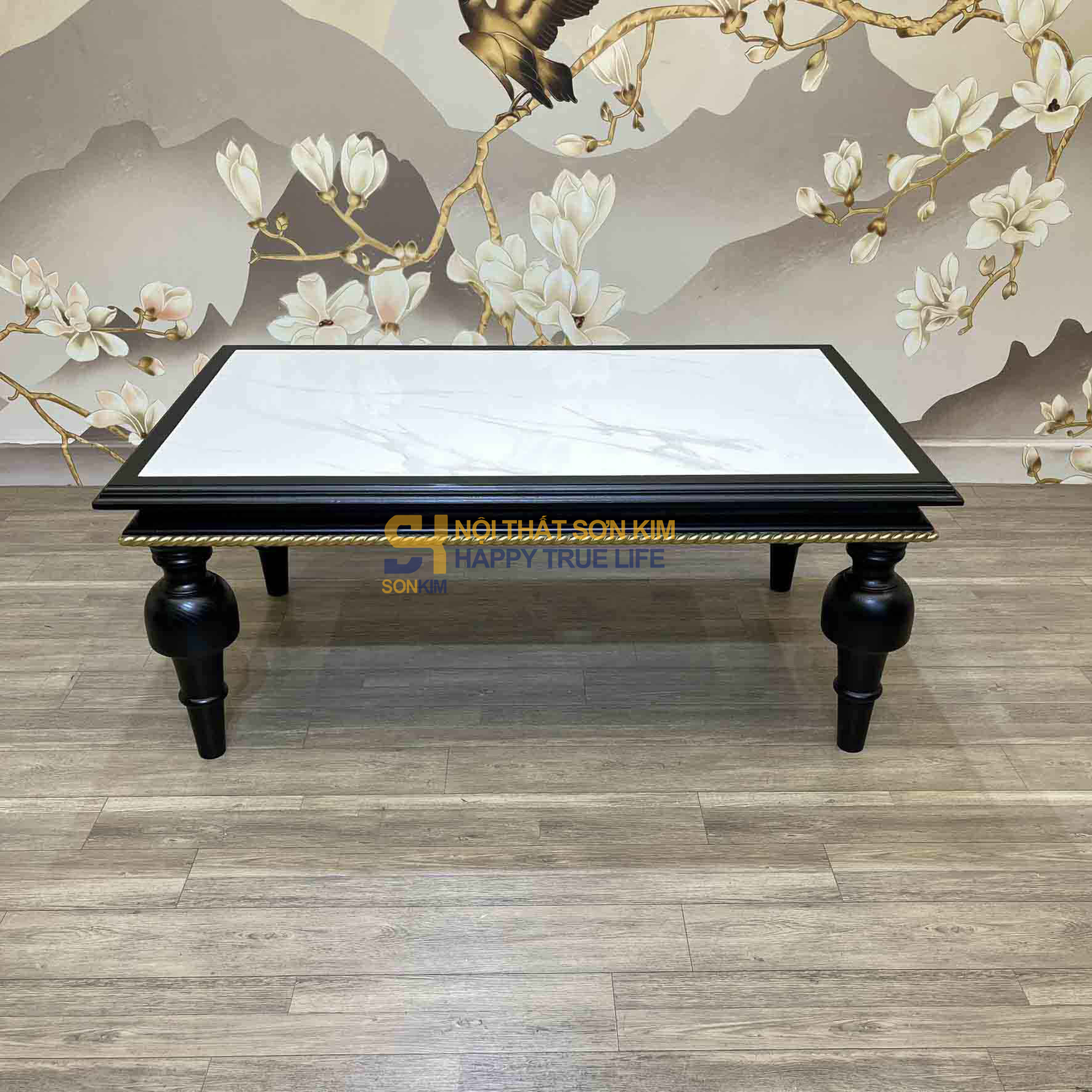 Bàn Sofa Indochine Mặt Đá BC91