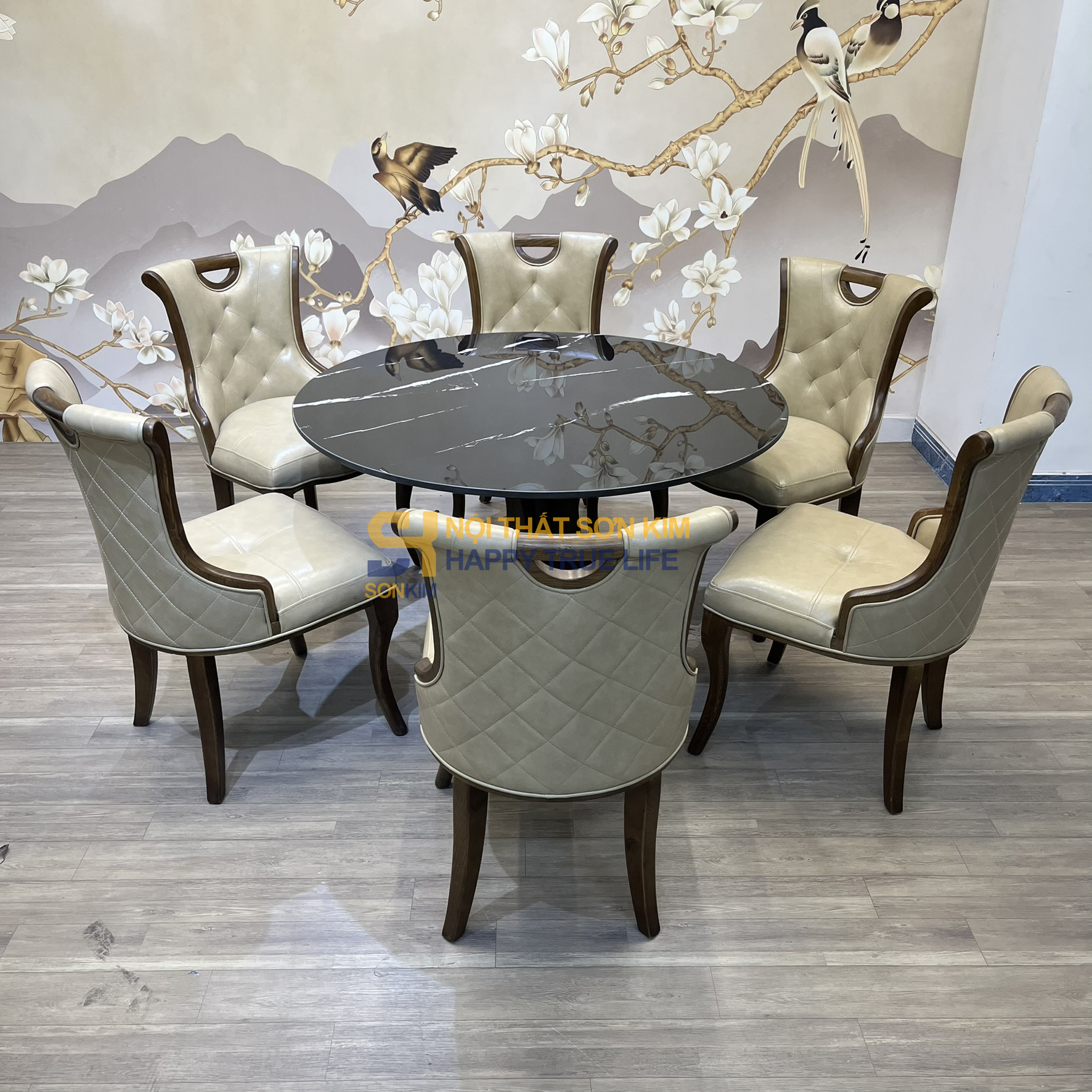 Bàn Trụ Lotus Ghế Sophia BGA113