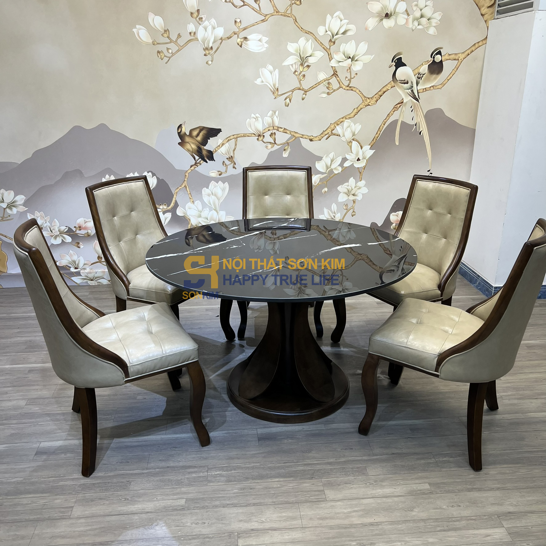 Bàn Trụ Lotus Ghế Lucky BGA112